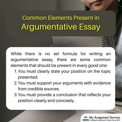 Argumentative Essay help
