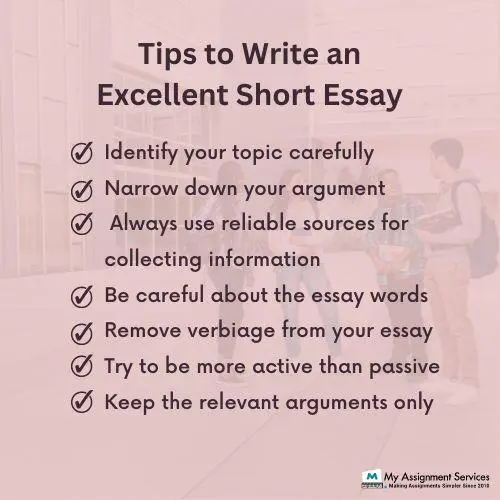 Tips to Write a Short Essay