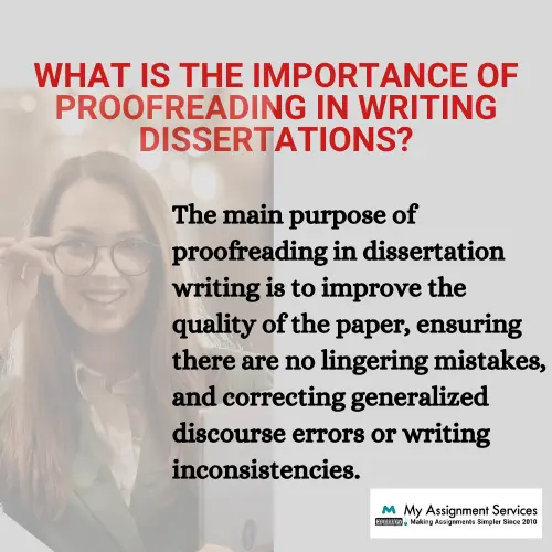 Importance of Dissertation Proofreading