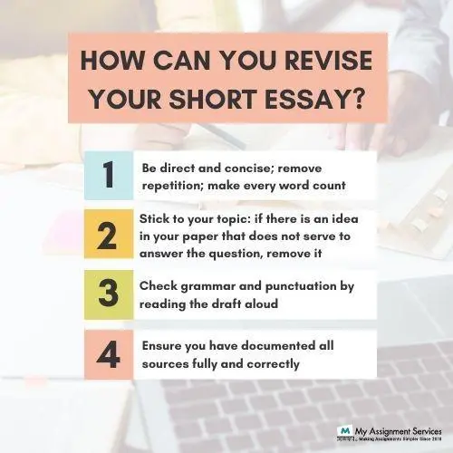 How can you revise a Short Essay