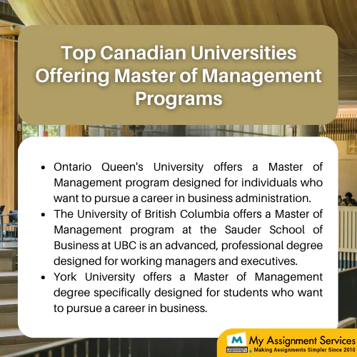 management assignment help in Canada
