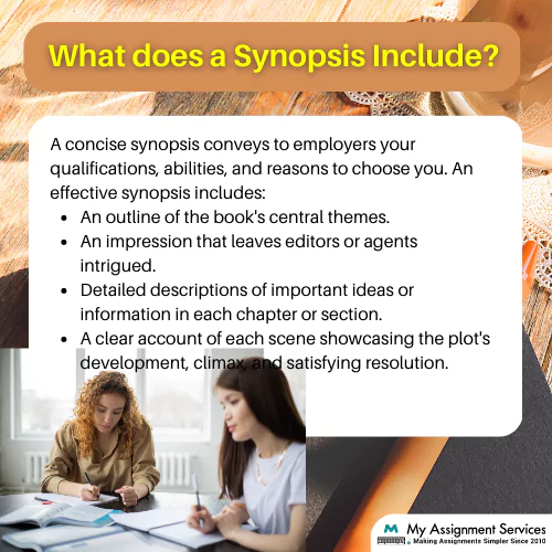 synopsis writing help in Canada
