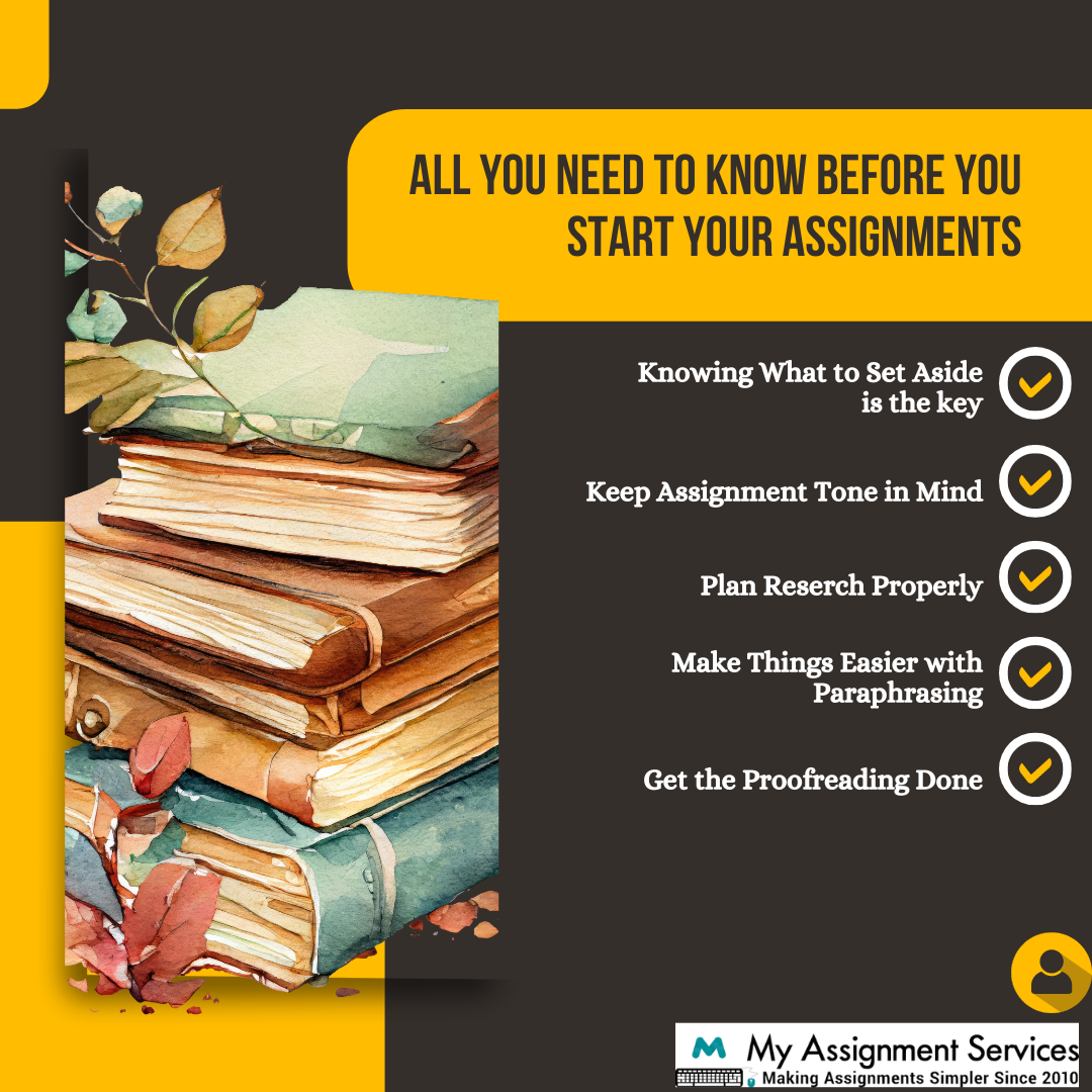All You Need to Know Before You Start Your Assignments
