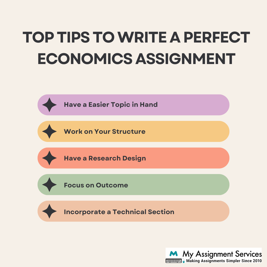 Top Tips to Write a Perfect Economics Assignment