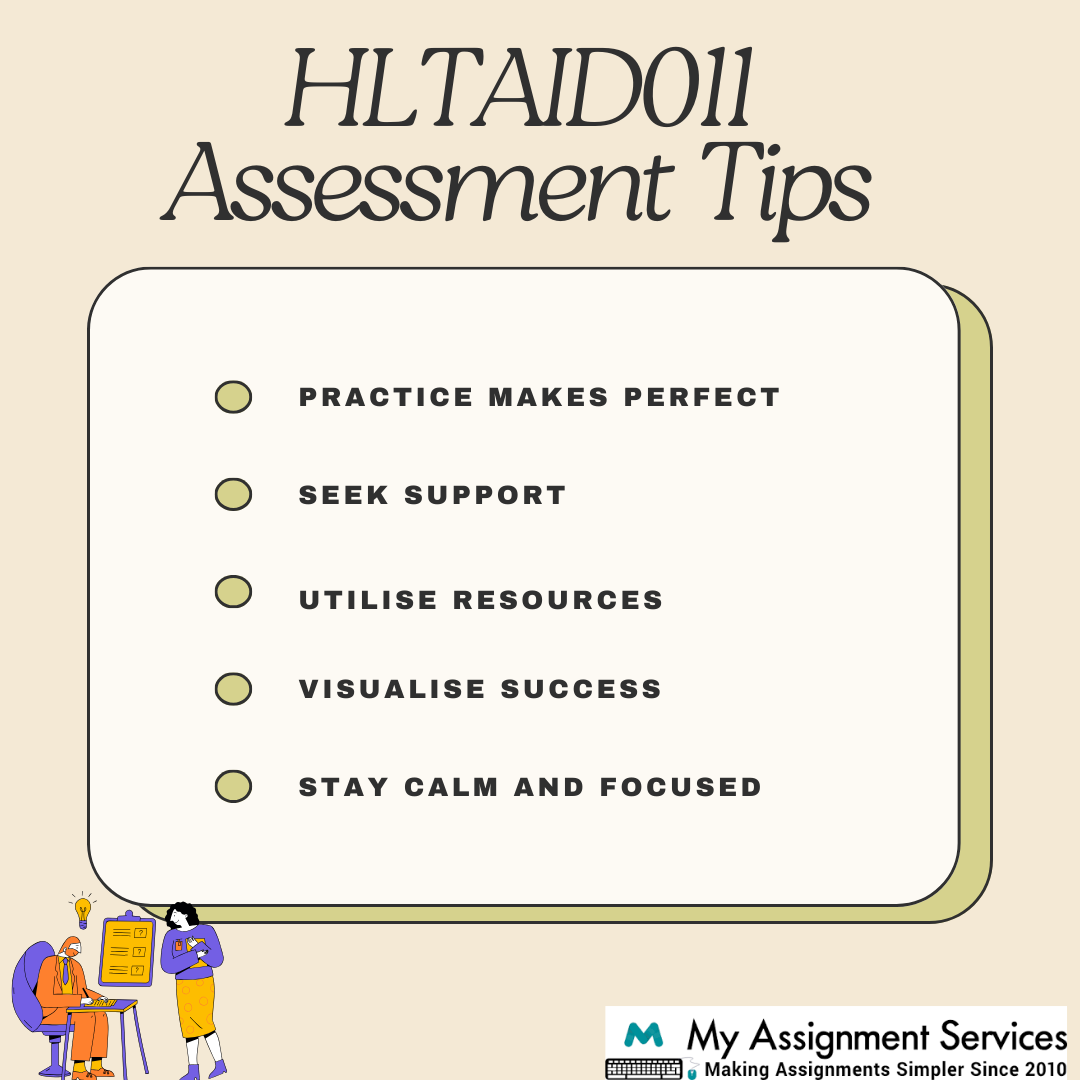 HLTAID011 Assessment Tips