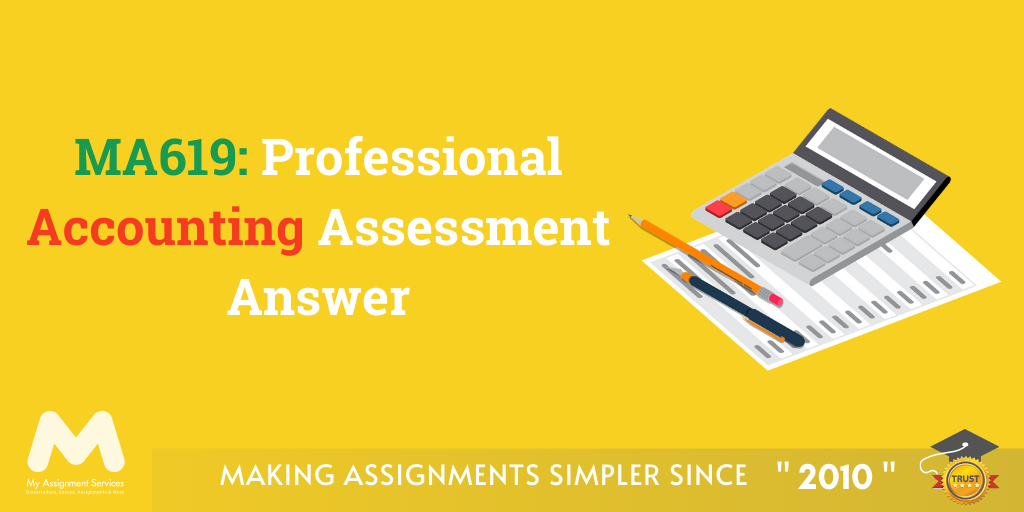 Professional Accounting Assessment Answer