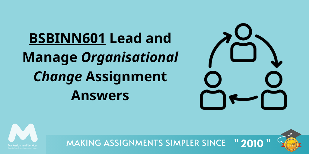 BSBINN601: Organisational Change Management Assignment