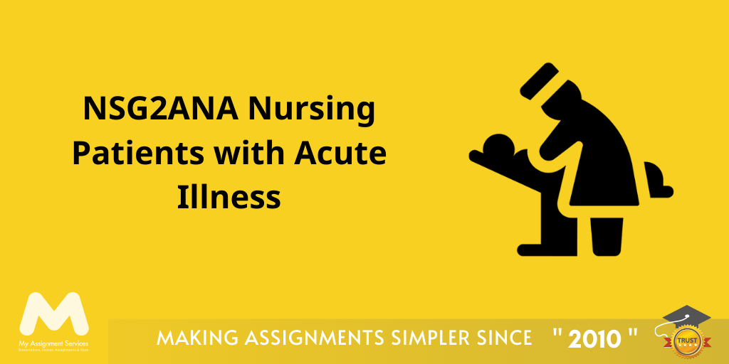 NSG2ANA Nursing Patients with Acute Illness