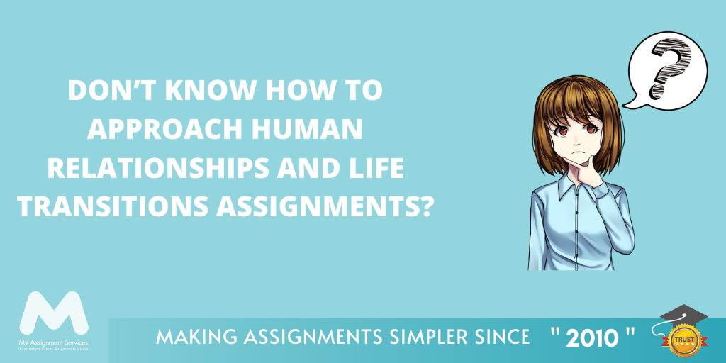 Human Relationships and Life Transitions Assessment Answer