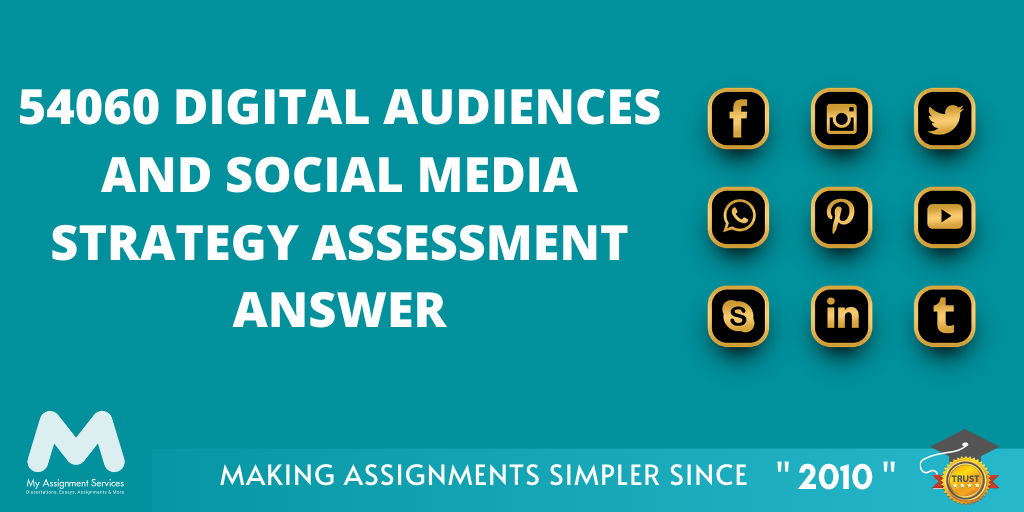 54060 Digital Audiences And Social Media Strategy
