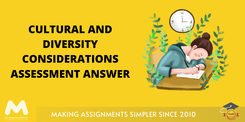 Cultural and Diversity Considerations Assessment Answer