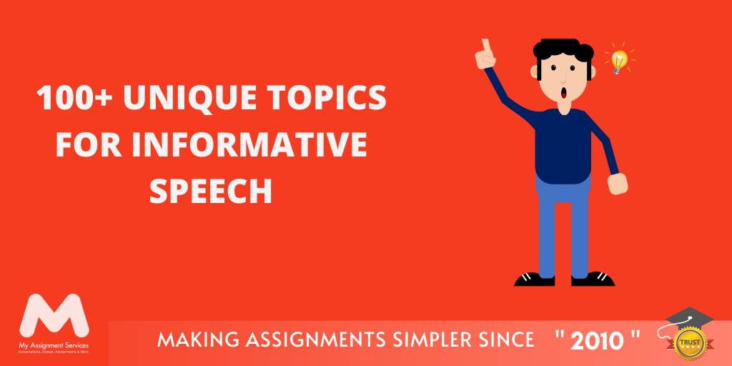 Unique Topics for Informative Speech