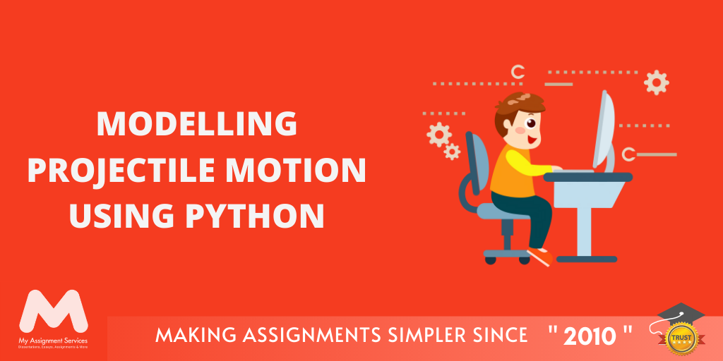 Modelling projectile motion using Python
