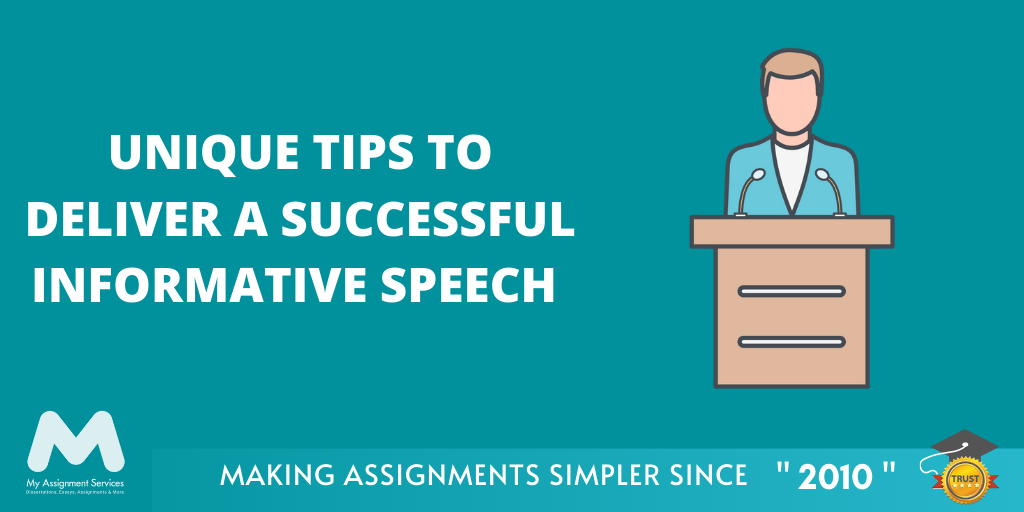 informative speech tips