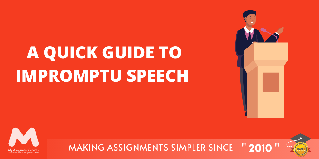 what is Impromptu Speech