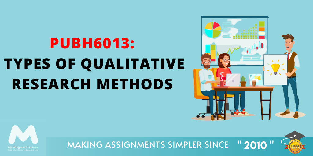 PUBH6013 Types of Qualitative Research Methods