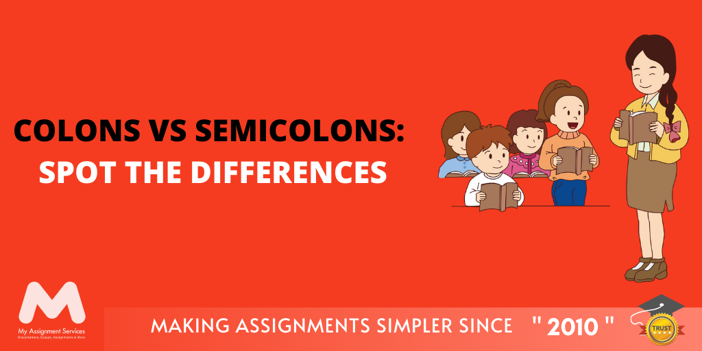 Colons vs Semicolons - Spot The Differences