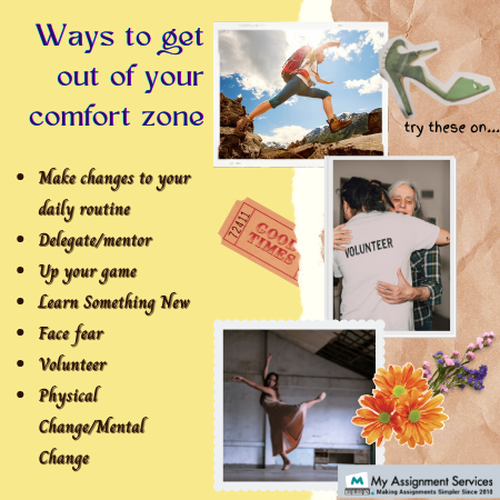 Ways to Get Out of Your Comfort Zone