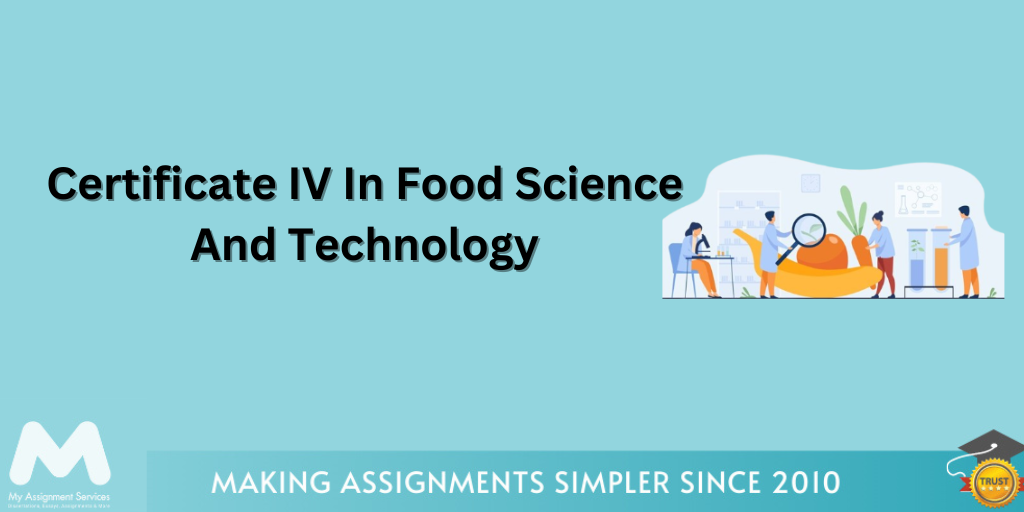 Certificate IV In Food Science And Technology