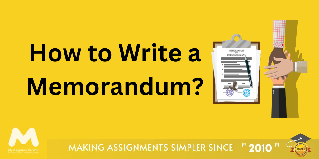 How to Write a Memorandum?