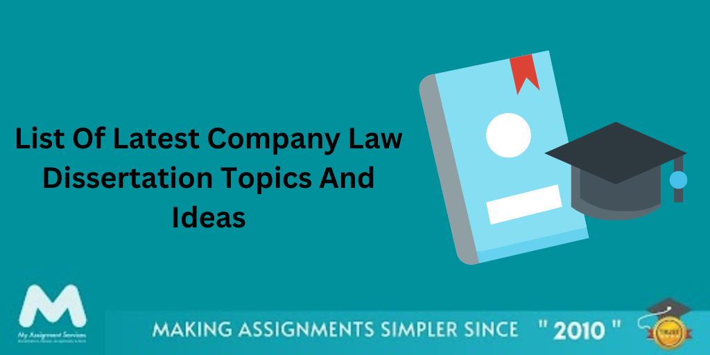 Company Law Dissertation Topics