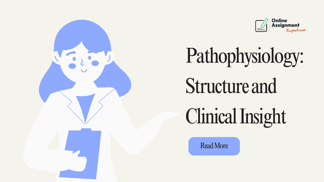 Diagram illustrating key concepts in pathophysiology including organ system functions
